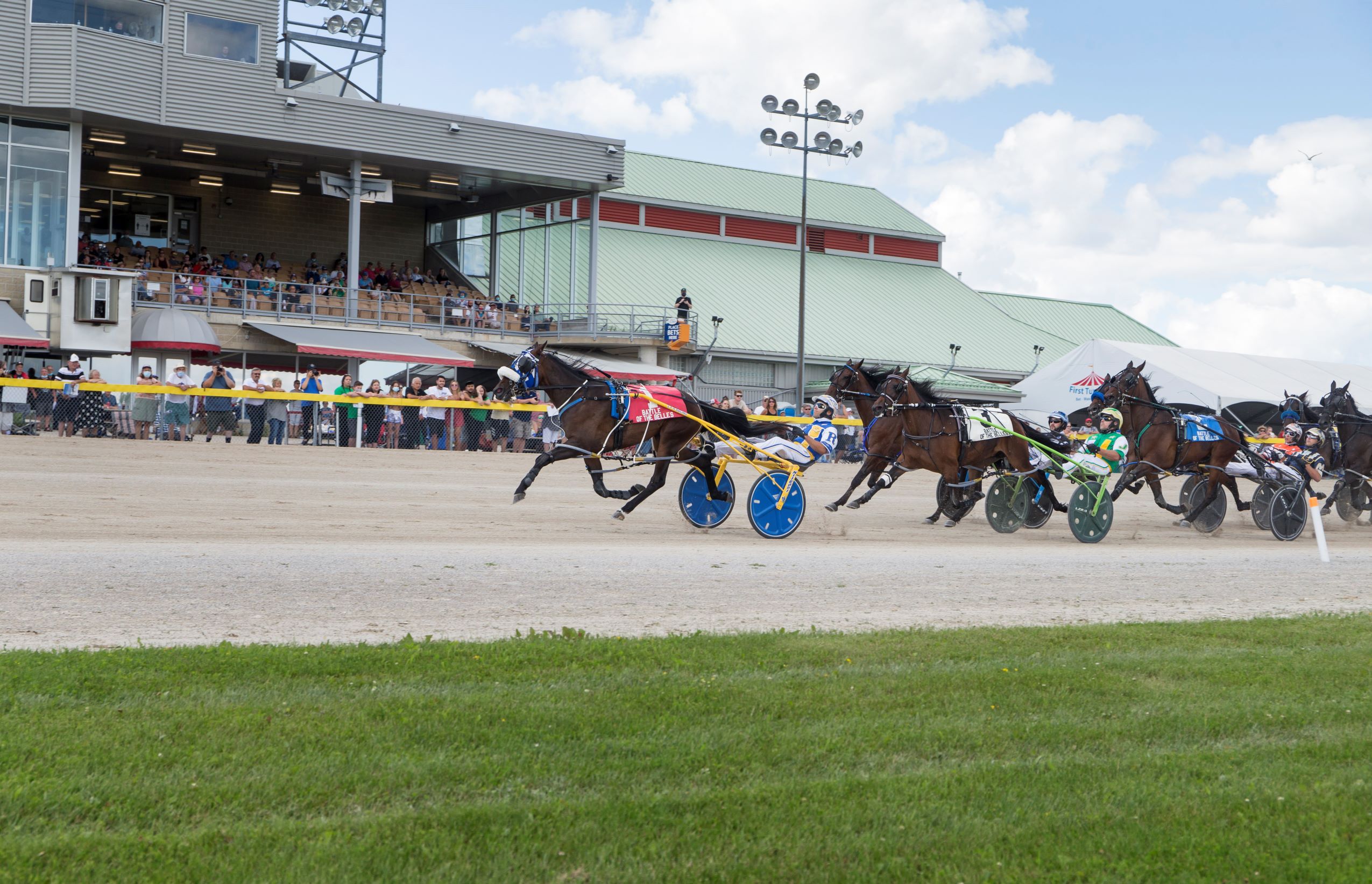 The Battle of Waterloo at Grand River Raceway. Landry photo. 
