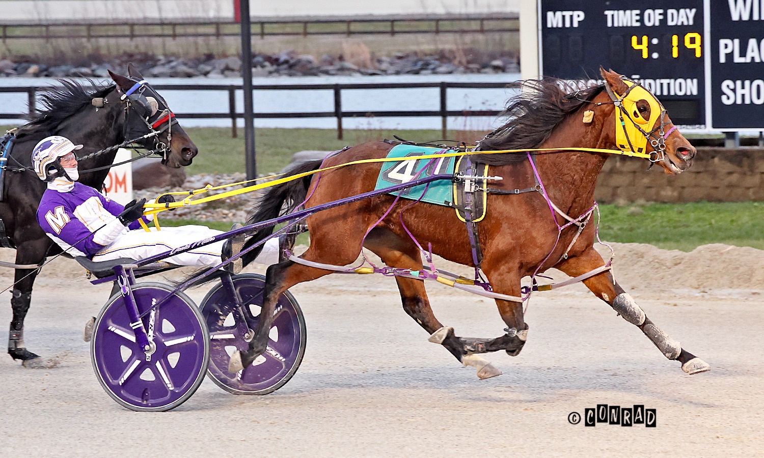 David Miller celebrates birthday with a four bagger – U.S. Trotting News